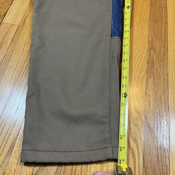 Mens Columbia Blue Jeans Canvas Double Knee 36 Tag 34/35x30 Measurement Workwear - Picture 4 of 8